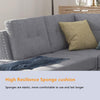 Sectional Sofa Set with Extra Wide Chaise Lounge and Storage Convertible Sectional Sofa Couch Modern L-Shaped Couch